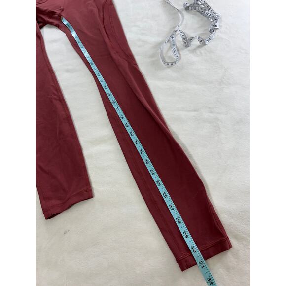 Athleta Aura Heel Tight Legging in Powervita Red Mesh Women's XS Barre Studio - Picture 11 of 11